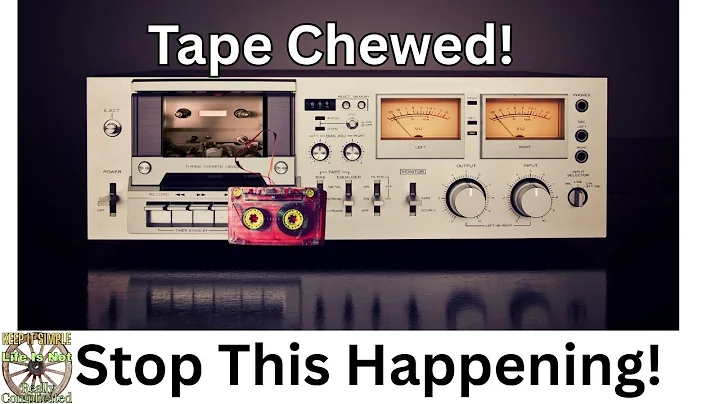 Cassette Deck Eating Tapes? Pinch Roller Repair Guide