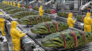 “Cobra: The World’s Most Controlled Snake Processing Factory”