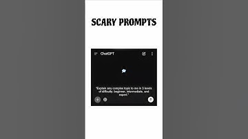 Scary prompts ☠️☠️ .#ChatGPTPrompts #AIHacks #ProductivityBoost #AIInnovation #CreativeThinking