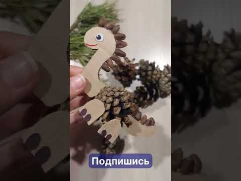 простые идеи поделок из шишек