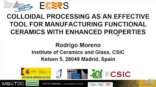 Colloidal Processing as an Effective Tool for Manufacturing Functional Ceramics