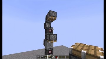 Minecraft 1.11 observer block lift