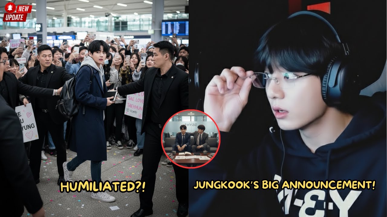 Тэхён унижен? Чонгук объявляет ВАЖНЫЕ НОВОСТИ — реакция АРМИ шокирует мир!