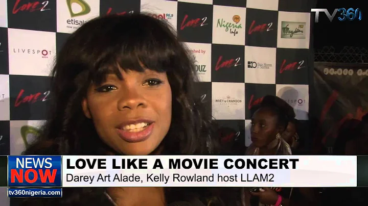 Darey's Love like a movie concert