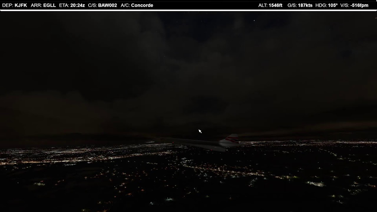 [VATSIM] DC Design Concorde | KJFK - EGLL | MSFS2020