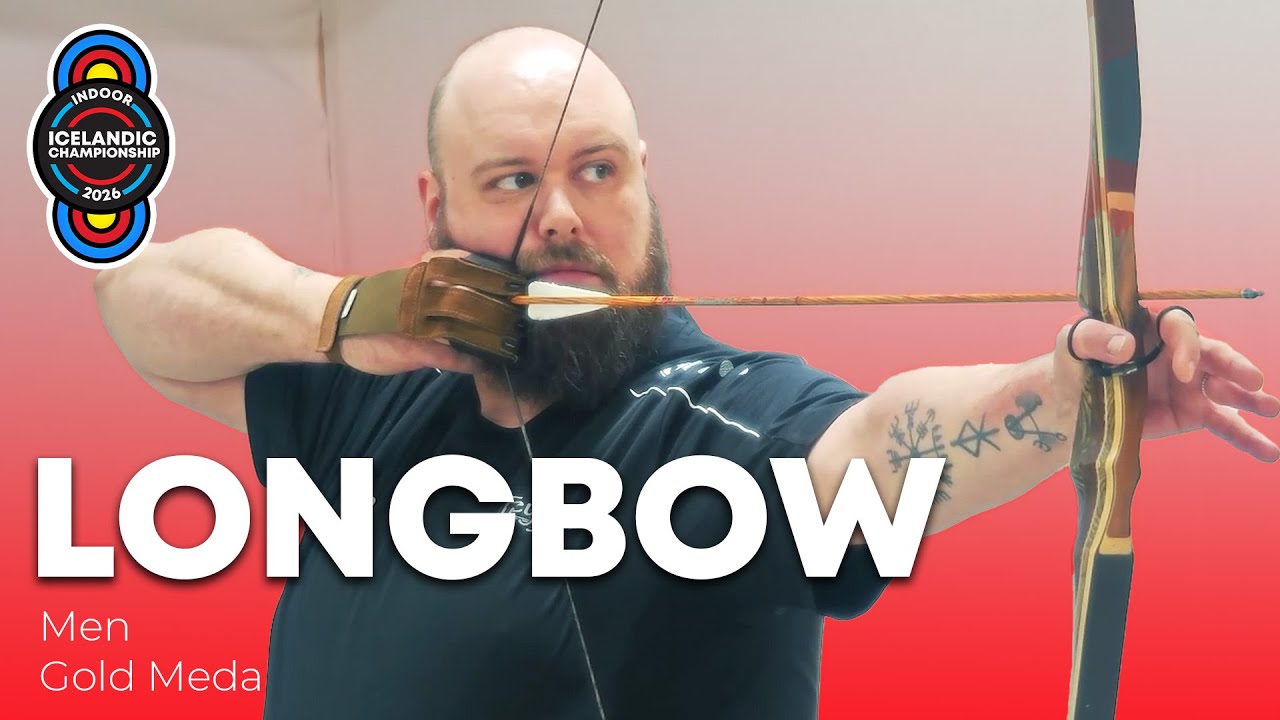 Хельги против Хаукура — матч за золотую медаль среди мужчин с длинным луком