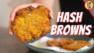 How to make fast hash browns step by step #shorts