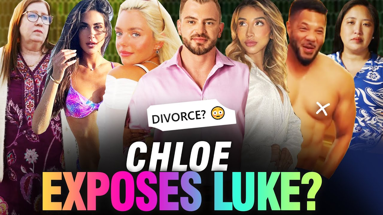 90 Day Tell-All Chaos: Chloe Exposes Luke?! Manon Storms Off Yelling “Divorce”