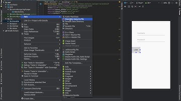 How to create a transparent login form in android studio 2019