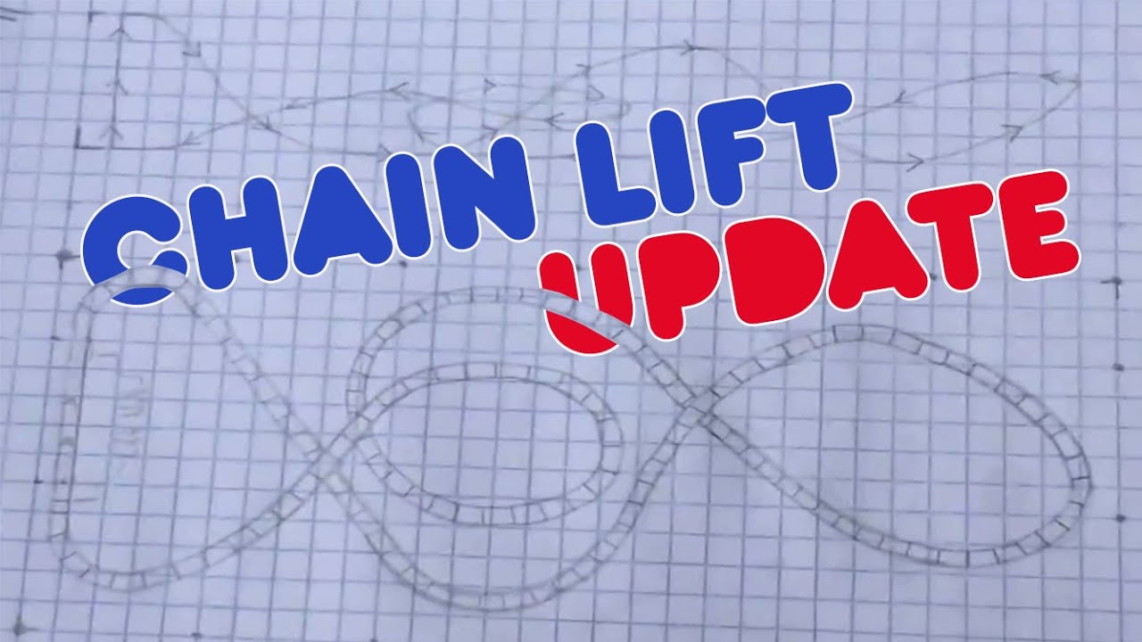 Chain Lift Update & Coaster Layout! YouTube