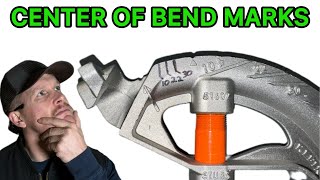 Identifying Center of Bend On Conduit Bender