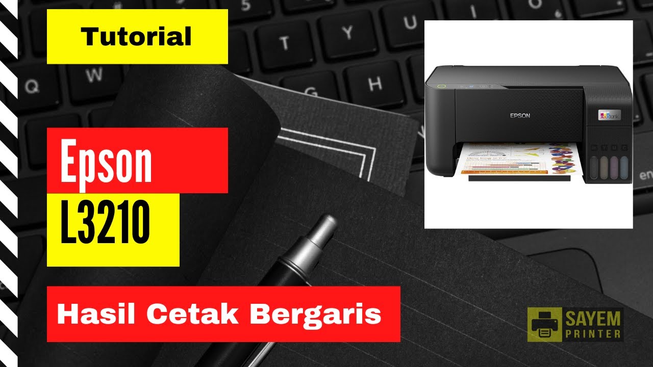 Epson L3210 Hasil Print Bergaris Putus Putus Sayem Printer YouTube