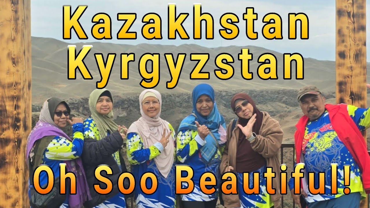 Beautiful Kazakhstan and Kyrgyzstan in Autumn. Kolsay Lake, Altyn Arashan, Ala Archa, Jeti Oguz