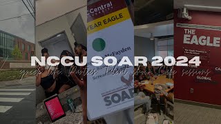 NCCU FRESHMAN SOAR 2024 | talent show, greek life, parties & more :)