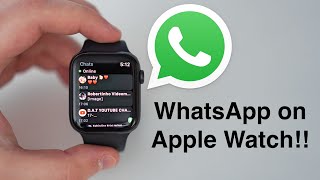 WhatsApp على Apple Watch (مجانًا!!)