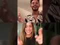 Instagram Live - Cande Molfese y Tini Stoessel (21/03/2020)