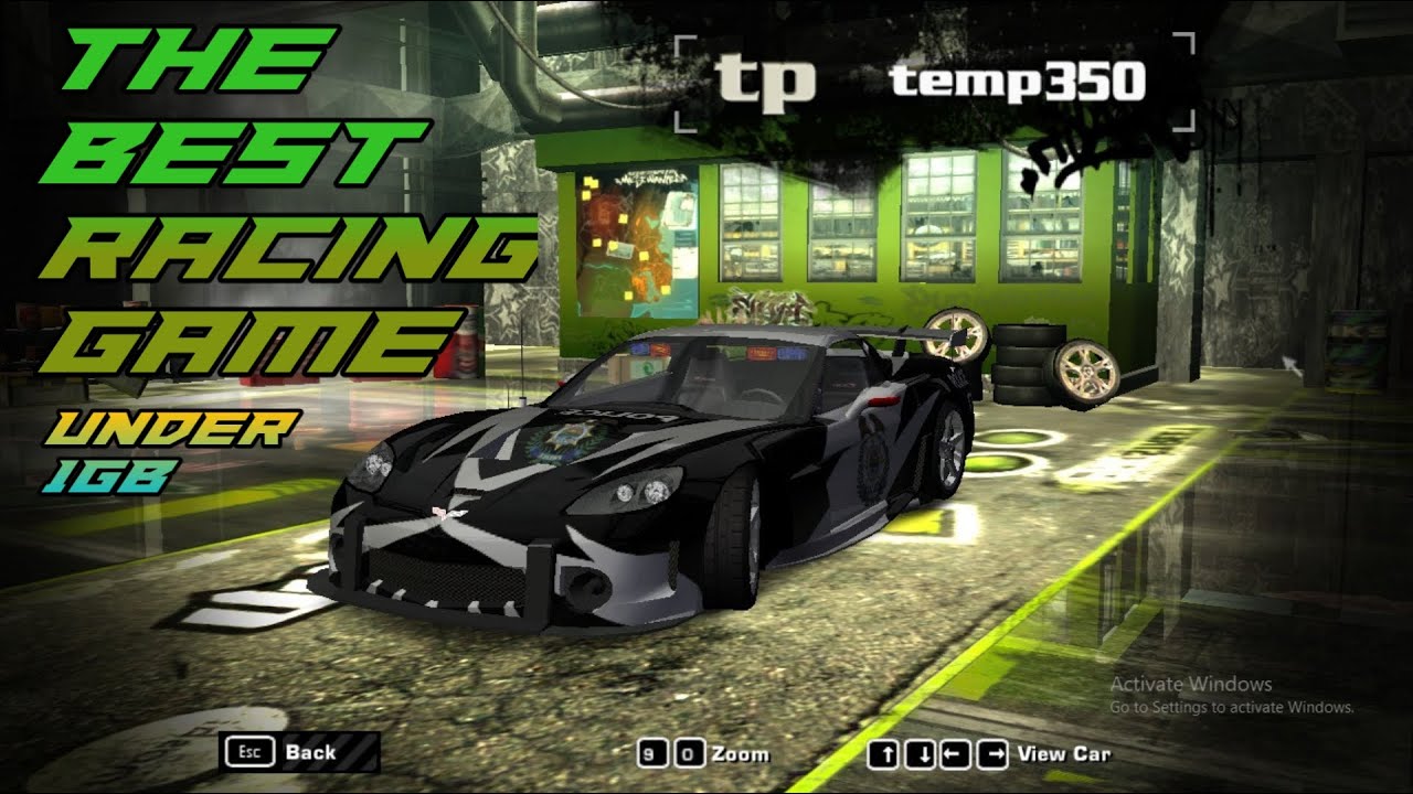 The lowest racing game for PC under 1GB (HAJWALA LINE) YouTube
