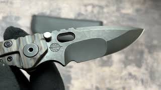 Knife Strider Smf D2 Drop Point Black By Tigend