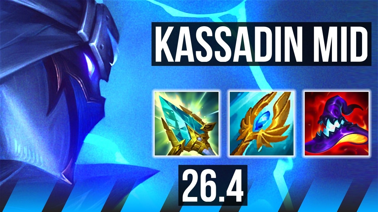 KASSADIN vs DR. MUNDO (MID) | Arcane Comet | NA Grandmaster | 26.4