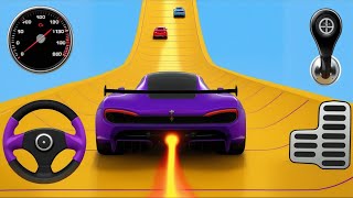 GT Ramp Car Games Stunts - Impossible GT Car Stunts Racing 3D - Android GamePlay screenshot 3