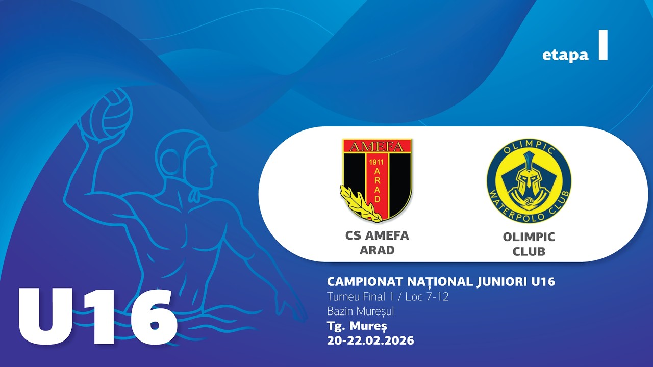 U16 - AMEFA ARAD - OLIMPIC CLUB