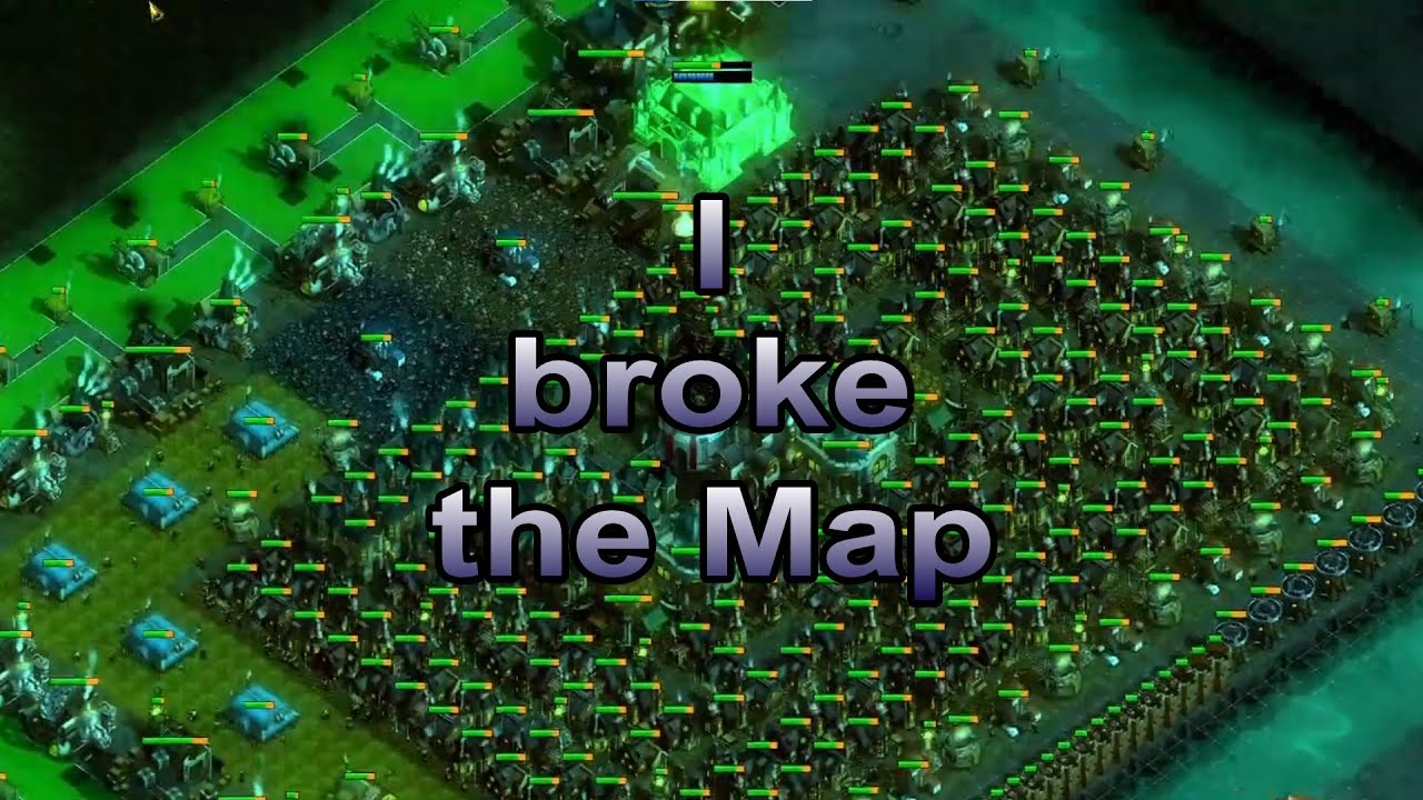 They are Billions - I broke the Map - Custom Map - YouTube