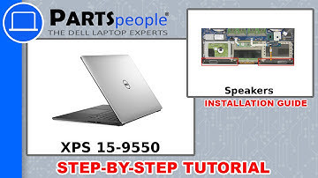 Dell XPS 15-9550 (P56F001) Speakers How-To Video Tutorial