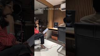 Audiobook Recording #story #recording #studio #aesthetic #passion #audiobook #minivlog #shorts #bts