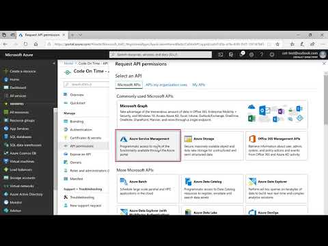 Azure Publishing from Code On Time