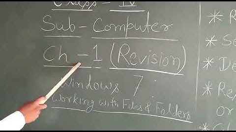 Std. 4-computer ch1 revision part2