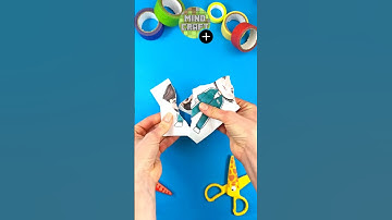 Incredible Paper Craft Trick with Gi-hun by squid Game #gihun #papercraft #transformation #trick