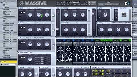 How to Make a Classic High Pitched Dubstep Synth in Massive by Xenith