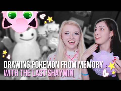 Drawing Pokemon from Memory with The Last Shaymin