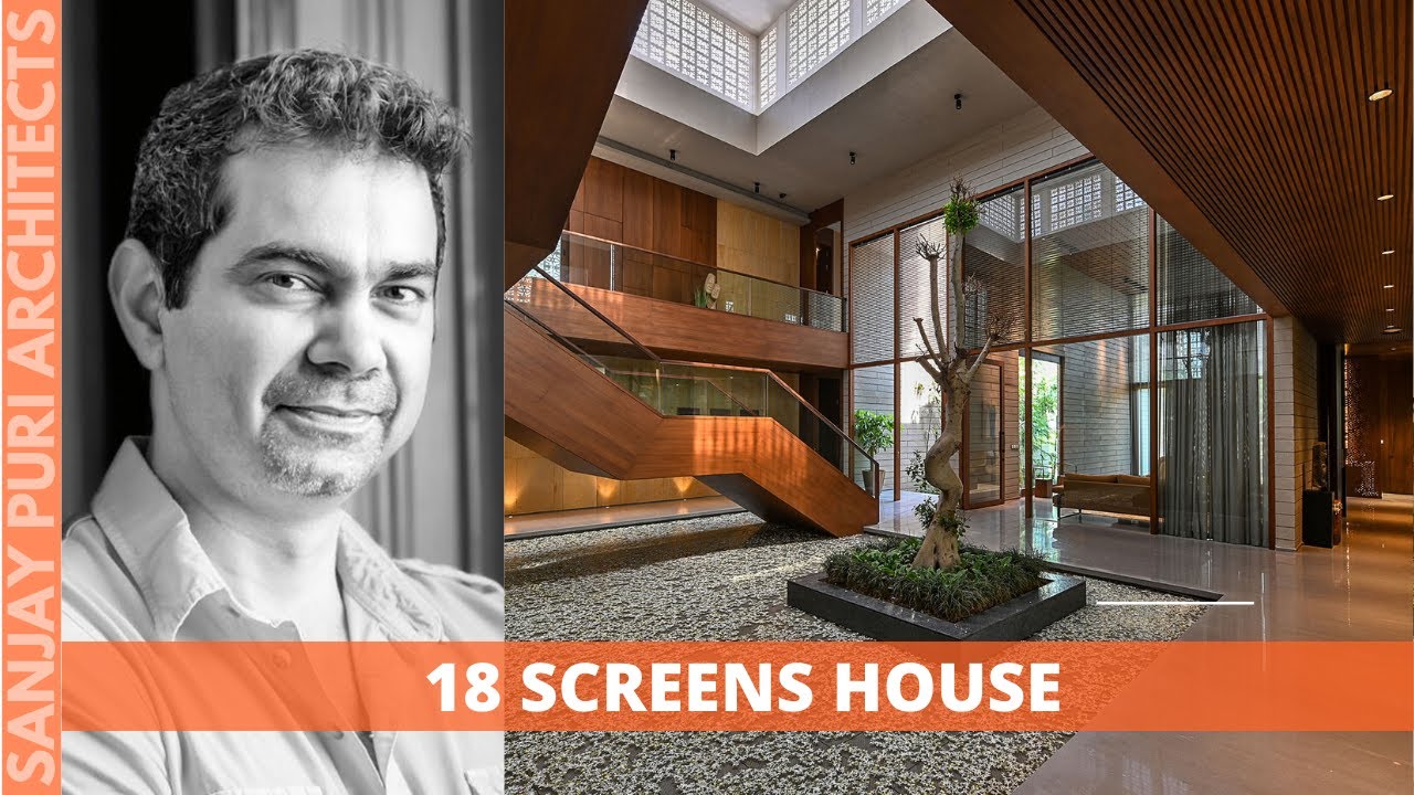 House in Lucknow 18 Screens House Sanjay Puri Architects YouTube