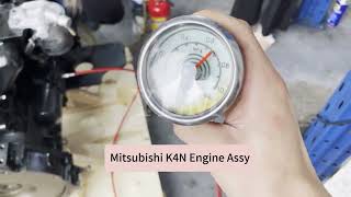 For Mitsubishi K4N Engine Assy Startup Test ✅ Power Is Absolutely Awesome