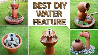 Best Ever DIY Water Feature ideas for your Garden
