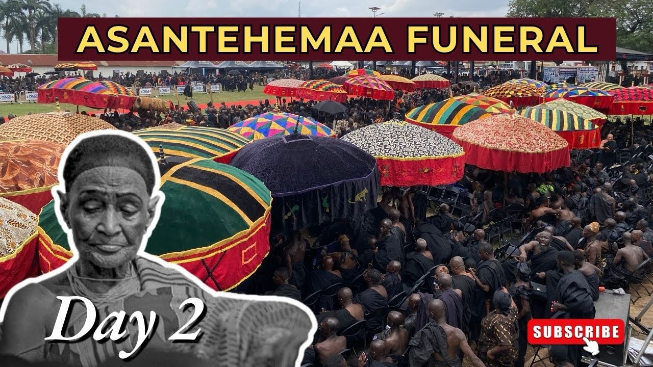 Второй день похорон Асантехемаа | Тысячи людей отдают последние почести в Кумаси