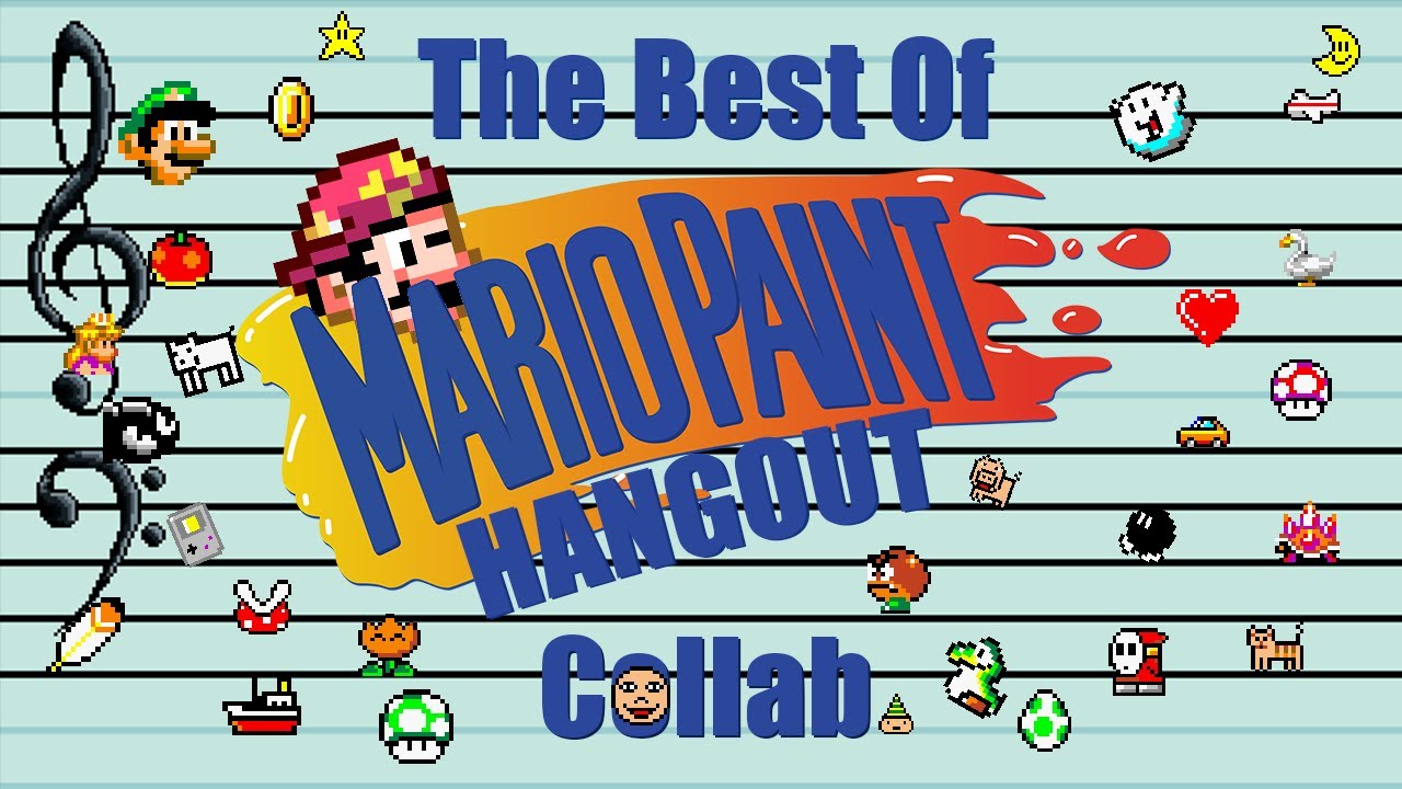 The Best Of Collab 30th Anniversary Mario Paint (SNES) A Mario
