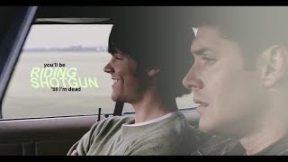 Sam And Dean Riding Shotgun. Till Im Dead