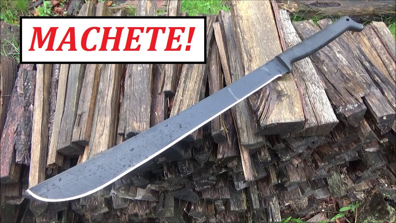 Cold Steel Two Handed Latin Machete Slays (Bottles) Jason Voorhees EDC ...