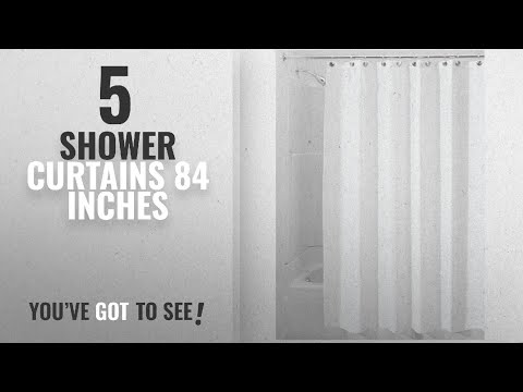 top-10-shower-curtains-84-inches-[2018]:-interdesign-waterproof-mold-and-mildew-resistant-fabric