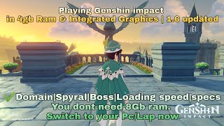 Playing Genshin Impact In 4gb Ram  Int Graphics  16 Better Than You Thinkgenshinimpact 4gb Ram