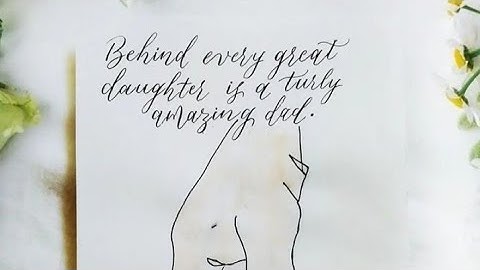 Modern Calligraphy
