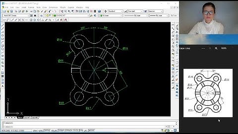 AUTOCAD: VẼ MẶT BÍCH 01
