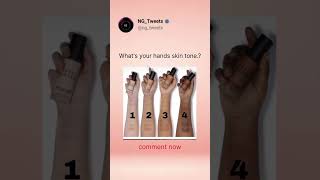 What's your hands skin tone.? 🤔 #tweets #answer #friends #bestfriend