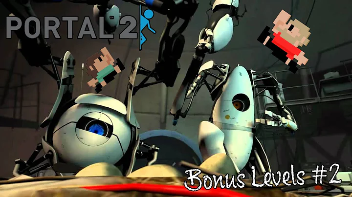 We Rescue GlaDos! | Portal 2 Coop Bonus Level 2