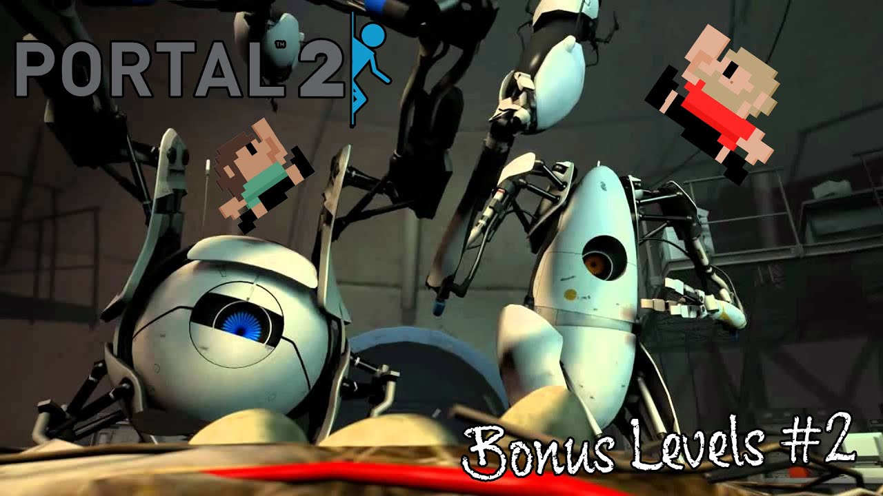 We Rescue GlaDos! | Portal 2 Coop Bonus Level 2 - YouTube