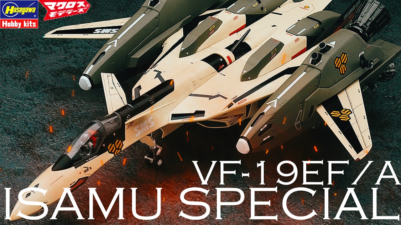 Huge 1/48 Scale! Unboxing and Reviewing the New [YF-19 Isamu