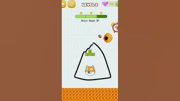 Draw to Save the DOGE || Brain Puzzle Game part 1 #short #gaming #shorts #puzzle #savethedoge #fyp