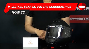 How to install the Sena SC-2 Communication system in the Schuberth C5